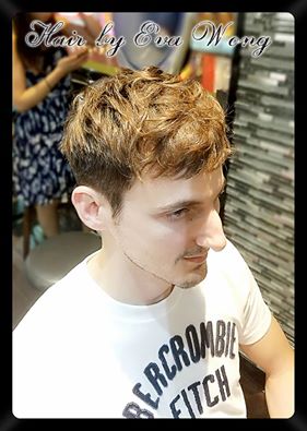 Men wave perm