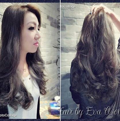 Brown to gray color